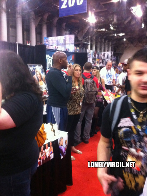 A lot of people were checking out the New York Comic Con in 2011! Unfortunately, none stopped to say hello to big Virg.